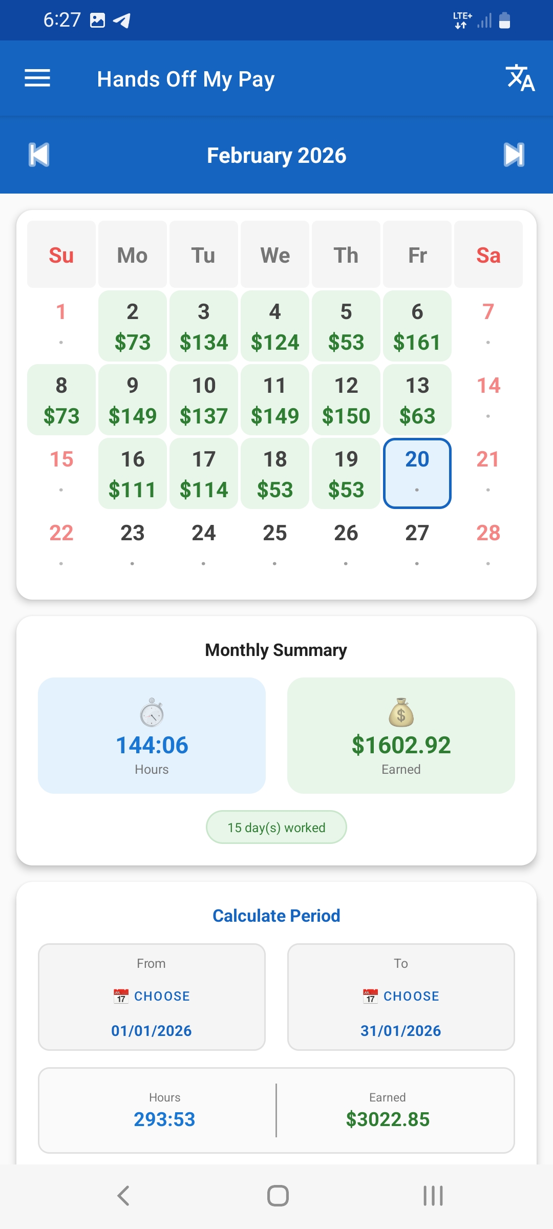 Jornada App Screenshot